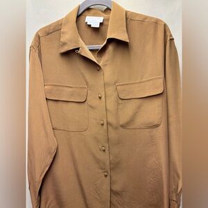 Doncaster Brown Button Down Shirt